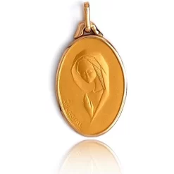 Médaille Vierge Or Jaune Marika -XR3288