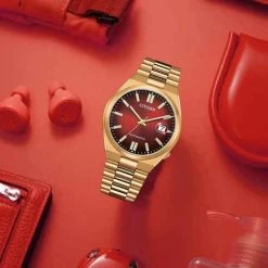 Montre Citizen TSUYOSA Rouge 40 Mm- NJ0153-82X 7 Montre Citizen TSUYOSA Rouge 40 Mm- NJ0153-82X -Hamilton Magasin ori montre citizen tsuyosa rouge 40 mm nj0153 82x 46185 68733