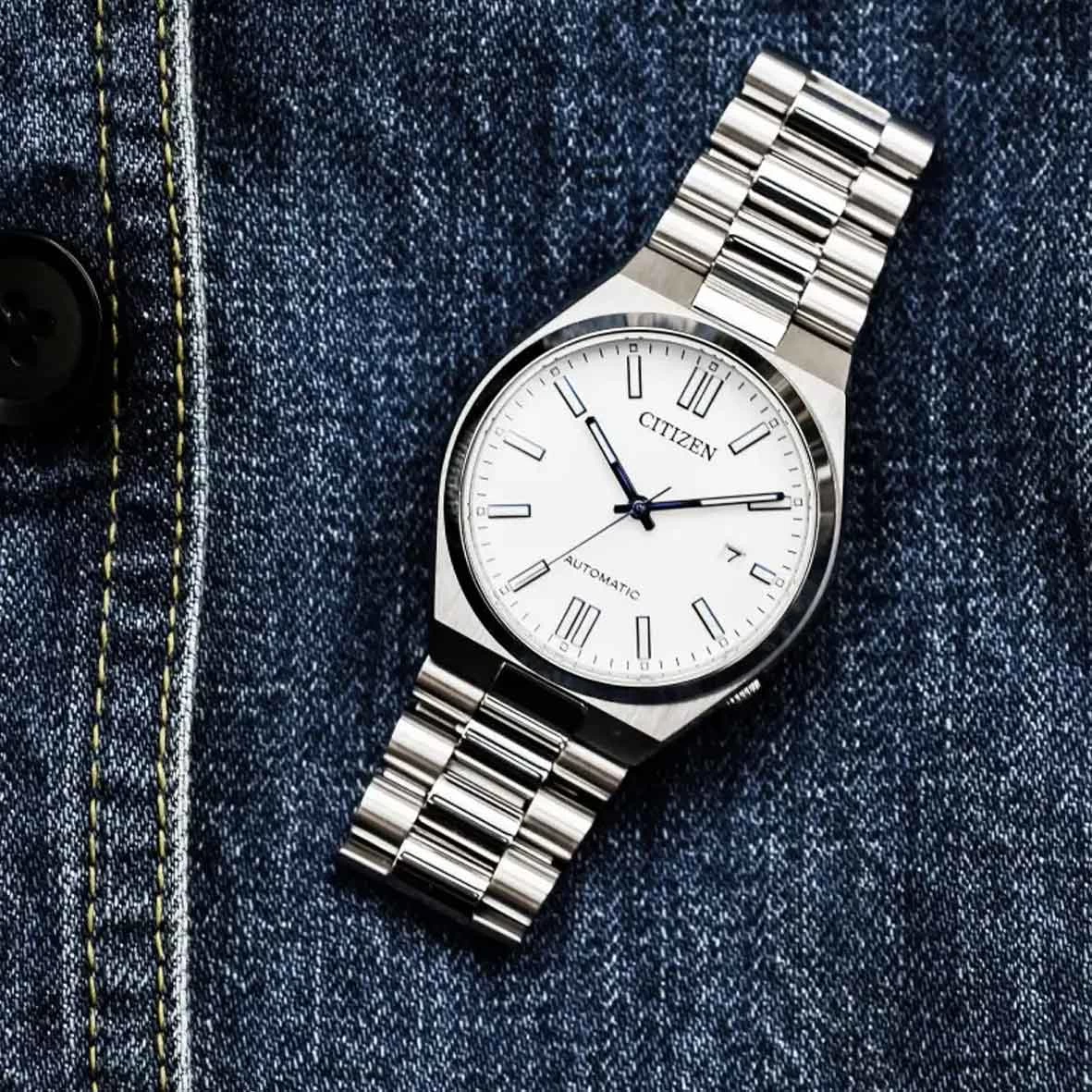 Montre Citizen TSUYOSA White 40 Mm- NJ0159-86A 5 Montre Citizen TSUYOSA White 40 Mm- NJ0159-86A – Image 5