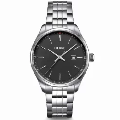 Montre Cluse Anthéor Watch Steel Black, Silver Colour - - CW20904