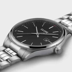 Montre Cluse Anthéor Watch Steel Black, Silver Colour - - CW20904 -Hamilton Magasin ori montre cluse antheor watch steel black silver colour cw20904 48139 71570