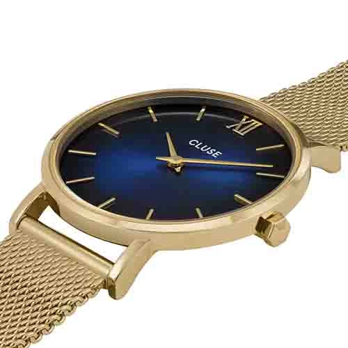 Montre Cluse Cluse Minuit Mesh Deep Blue, Gold Colour - - CW10202 2 Montre Cluse Cluse Minuit Mesh Deep Blue, Gold Colour - - CW10202 – Image 2