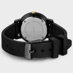 Montre Cluse Cluse Minuit Silicon, Gold - - CW11602 -Hamilton Magasin ori montre cluse cluse minuit silicon gold cw11602 40729 56767
