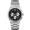Montre Cluse Homme Cluse Vigoureux Chrono Steel Silver And Black, Silver Colour - CW20807