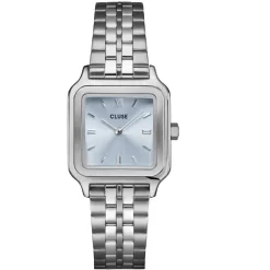 Montre Cluse Gracieuse Petite Watch Steel, Light Blue, Silver Colour - - CW11806