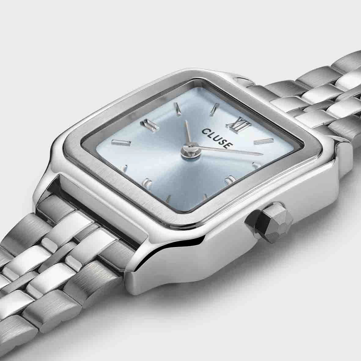 Montre Cluse Gracieuse Petite Watch Steel, Light Blue, Silver Colour - - CW11806 3 Montre Cluse Gracieuse Petite Watch Steel, Light Blue, Silver Colour - - CW11806 – Image 3