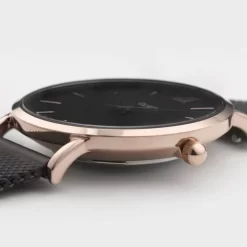 Montre Cluse Minuit Mesh GRose Gold Black / Black - 33 Mm - CW0101203024 -Hamilton Magasin ori montre cluse minuit mesh grose gold black black 33 mm cw0101203024 32434 39794