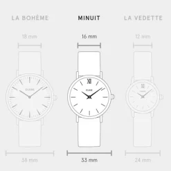 Montre Cluse Minuit Mesh GRose Gold Black / Black - 33 Mm - CW0101203024 -Hamilton Magasin ori montre cluse minuit mesh grose gold black black 33 mm cw0101203024 32434 39796