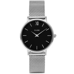 Montre Cluse Minuit Mesh Rose Gold/Black - 33 Mm - CW0101203005