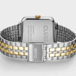 Montre Cluse Tetragoner Multifonction Watch Steel, Bicolour - - CW13803 -Hamilton Magasin ori montre cluse tetragoner multifonction watch steel bicolour cw13803 48306 71749