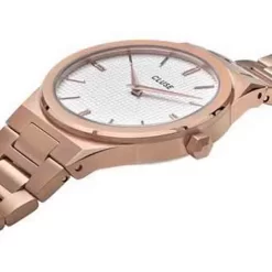 Montre Cluse Femme Vigoureux H-Link Rose Gold Snow White/Rose Gold - CW0101210001 -Hamilton Magasin ori montre cluse vigoureux h link rose gold snow white rose gold cw0101210001 35197 43700