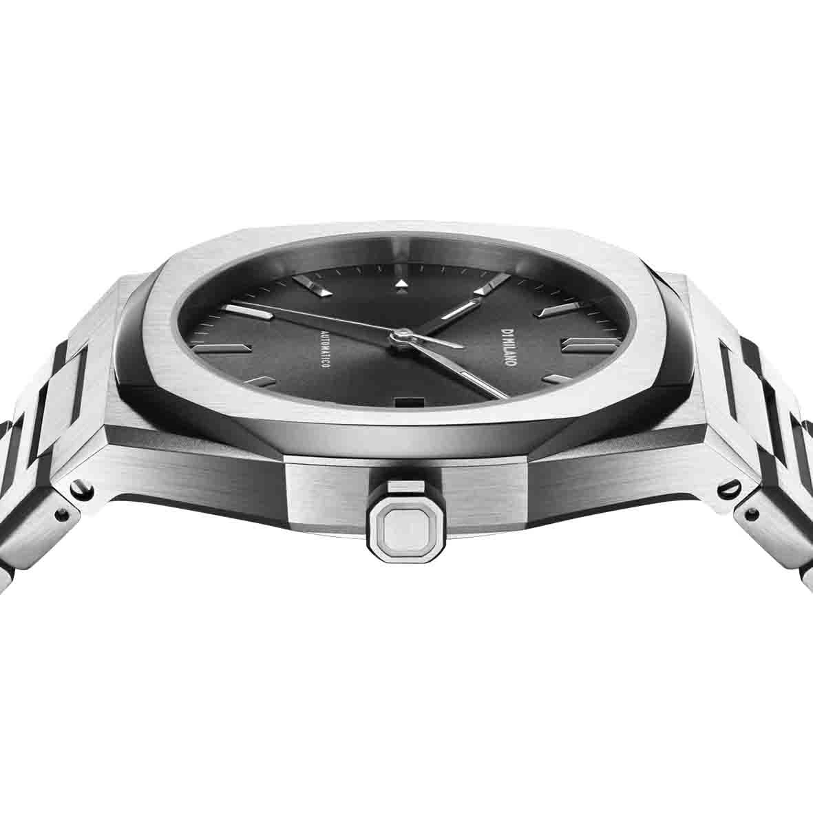 Montre D1 Milano - Automatique - Black - Homme Automatique- Cadran Noir- 41.5 Mm - Acier Inoxydable - ATBJ10 2 Montre D1 Milano - Automatique - Black - Homme Automatique- Cadran Noir- 41.5 Mm - Acier Inoxydable - ATBJ10 – Image 2