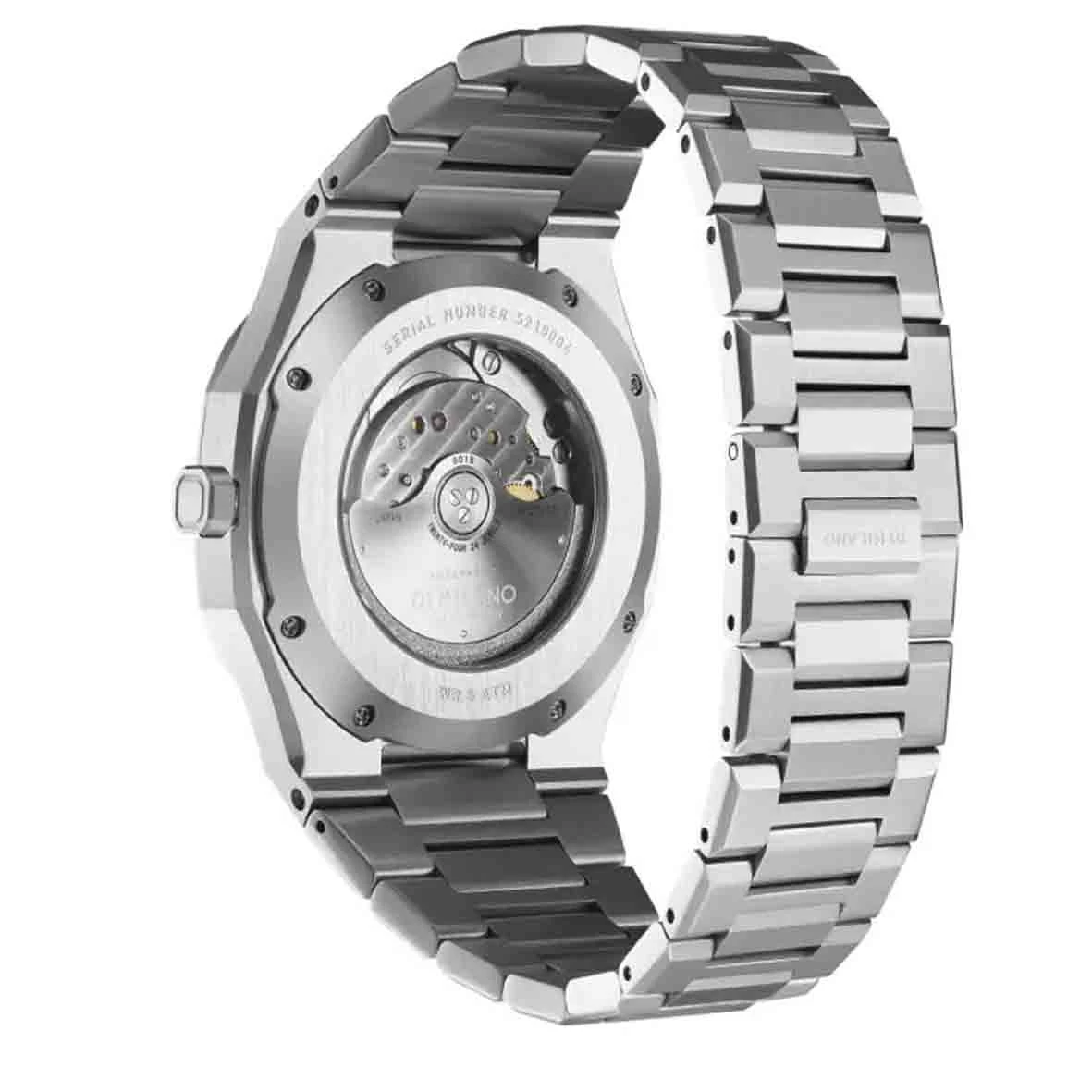 Montre D1 Milano - Homme Automatique- Cadran Bleu- 41.5 Mm - Acier Inoxydable - ATBJ11 2 Montre D1 Milano - Homme Automatique- Cadran Bleu- 41.5 Mm - Acier Inoxydable - ATBJ11 – Image 2