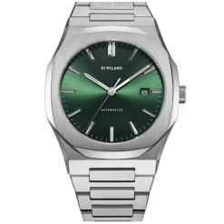 Montre D1 Milano - Homme Automatique- Cadran Vert- 41.5 Mm - Acier Inoxydable - ATBJ12