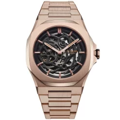 Montre D1 Milano Skeleton - Homme Automatique- Cadran - 41.5 Mm - Acier Inoxydable - SKBJ12