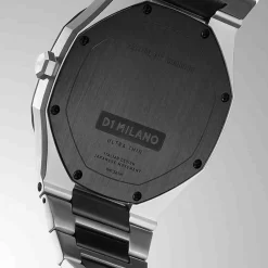 Montre D1 Milano Ultra Thin Ash - Homme Quartz- Cadran Gris- 38 Mm - Acier Et PVD Noir - UTBU06 -Hamilton Magasin ori montre d1 milano ultra thin ash homme quartz cadran gris 38 mm acier et pvd noir utbu06 45182 67706