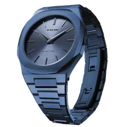 Montre D1 Milano Ultra Thin Monochrome Midnight - Homme Quartz- Cadran Bleu- 40 Mm - Acier Et PVD - UTBJ21 -Hamilton Magasin ori montre d1 milano ultra thin monochrome midnight homme quartz cadran bleu 40 mm acier et pvd utbj21 44075 62769