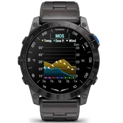Montre Garmin D2 Mach 1 Pro 51 Mm - 010-02804-81 -Hamilton Magasin ori montre garmin d2 mach 1 pro 51 mm 010 02804 81 47994 71270