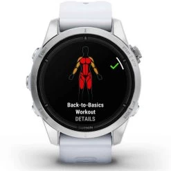 Montre Garmin Epix Pro (Gen 2) - 42 Mm Acier - Silver Avec Bracelet Blanc 42 Mm- 010-02802-01 7 Montre Garmin Epix Pro (Gen 2) - 42 Mm Acier - Silver Avec Bracelet Blanc 42 Mm- 010-02802-01 -Hamilton Magasin ori montre garmin epix pro gen 2 42 mm acier silver avec bracelet blanc 42 mm 010 02802 01 46188 71479