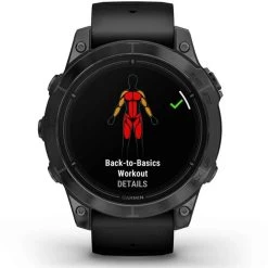 Montre Garmin Epix Pro Gen 2 - 51 Mm - Acier - Gray Avec Bracelet Noir 51 Mm - 010-02804-21 -Hamilton Magasin ori montre garmin epix pro gen 2 51 mm acier gray avec bracelet noir 51 mm 010 02804 21 46192 71476