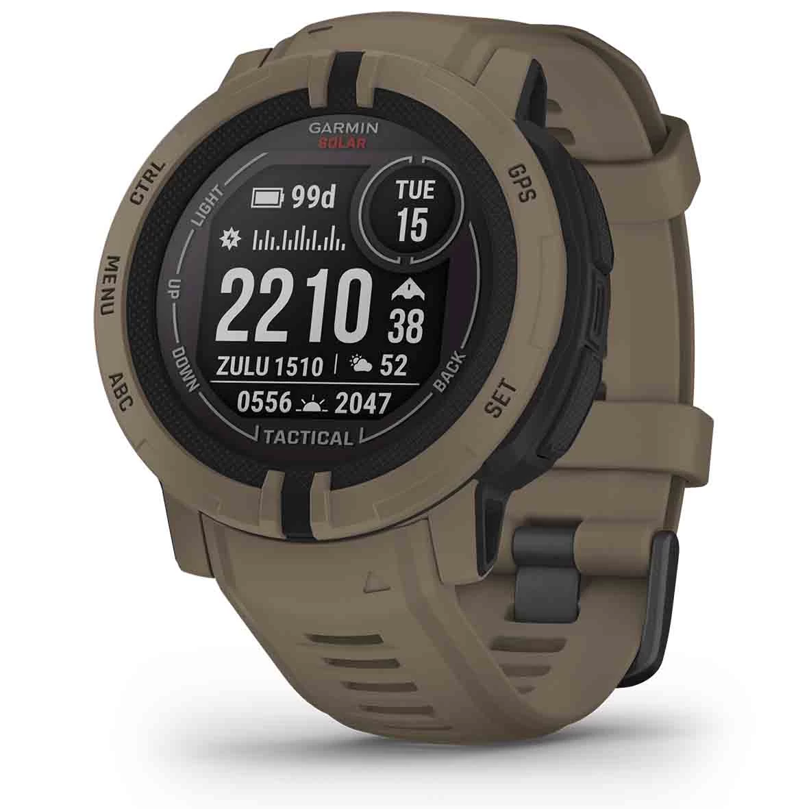 Montre Garmin Instinct® 2 Solar Tactical Edition - Coyote 45 Mm- 010-02627-04 1 Montre Garmin Instinct® 2 Solar Tactical Edition - Coyote 45 Mm- 010-02627-04