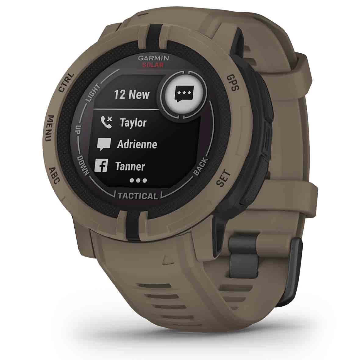 Montre Garmin Instinct® 2 Solar Tactical Edition - Coyote 45 Mm- 010-02627-04 3 Montre Garmin Instinct® 2 Solar Tactical Edition - Coyote 45 Mm- 010-02627-04 – Image 3