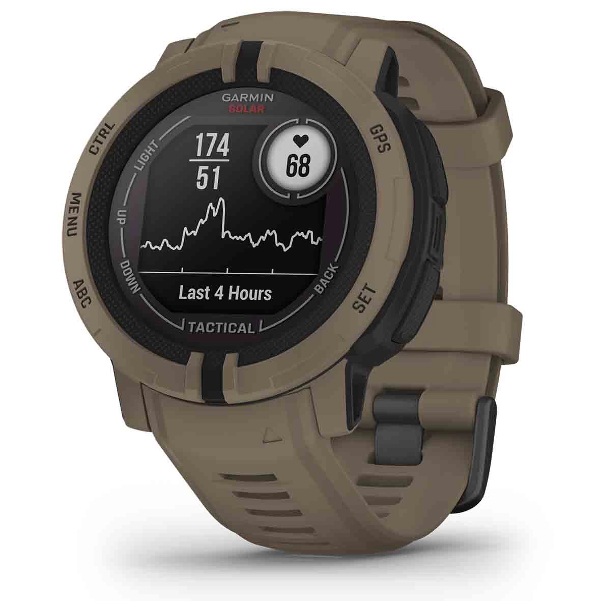 Montre Garmin Instinct® 2 Solar Tactical Edition - Coyote 45 Mm- 010-02627-04 4 Montre Garmin Instinct® 2 Solar Tactical Edition - Coyote 45 Mm- 010-02627-04 – Image 4