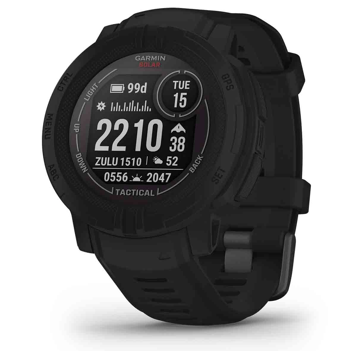 Montre Garmin Instinct® 2 Solar Tactical Edition - Noire 45 Mm- 010-02627-03 1 Montre Garmin Instinct® 2 Solar Tactical Edition - Noire 45 Mm- 010-02627-03