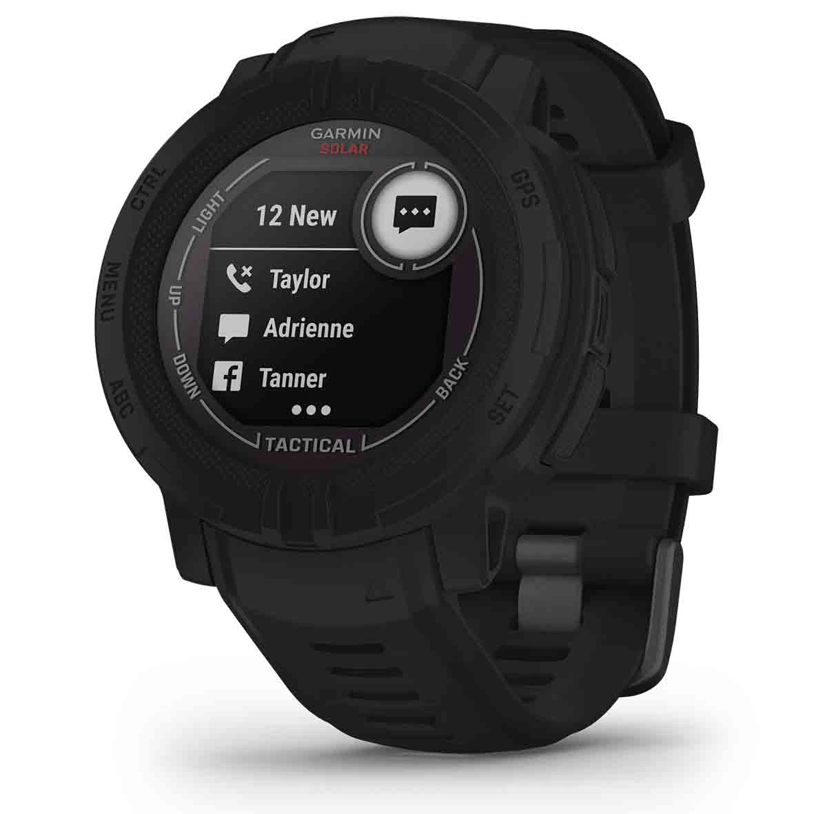 Montre Garmin Instinct® 2 Solar Tactical Edition - Noire 45 Mm- 010-02627-03 3 Montre Garmin Instinct® 2 Solar Tactical Edition - Noire 45 Mm- 010-02627-03 – Image 3