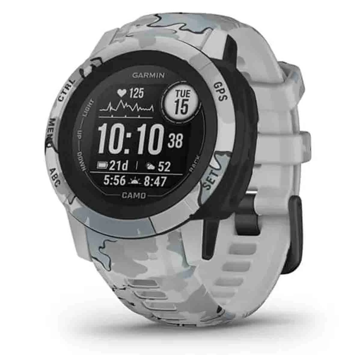 Montre Garmin Instinct 2S Camo Edition- Gris 40 Mm- 010-02563-03 1 Montre Garmin Instinct 2S Camo Edition- Gris 40 Mm- 010-02563-03