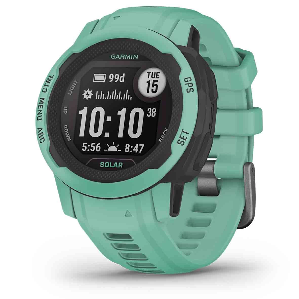Montre Garmin Instinct 2S Solar -Vert D'eau 40 Mm- 010-02564-02 1 Montre Garmin Instinct 2S Solar -Vert D'eau 40 Mm- 010-02564-02