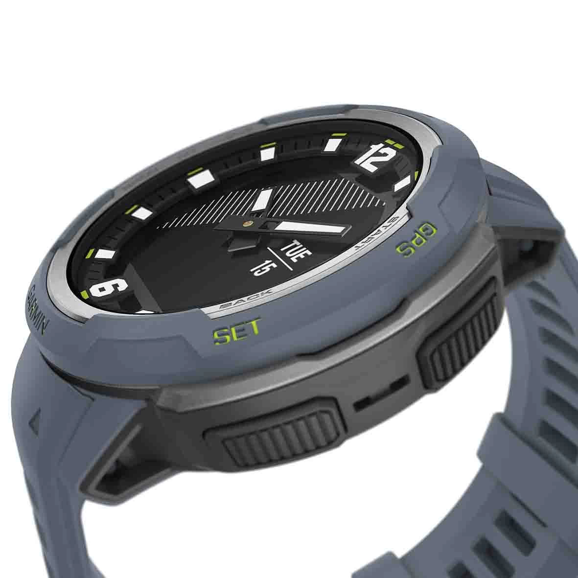 Montre Garmin Instinct Crossover - Bleue Granit 45 Mm- 010-02730-04 2 Montre Garmin Instinct Crossover - Bleue Granit 45 Mm- 010-02730-04 – Image 2