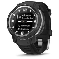 Montre Garmin Instinct Crossover - Noire 45 Mm- 010-02730-03 -Hamilton Magasin ori montre garmin instinct crossover noire 45 mm 010 02730 03 44348 63768