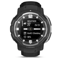 Montre Garmin Instinct Crossover - Noire 45 Mm- 010-02730-03 -Hamilton Magasin ori montre garmin instinct crossover noire 45 mm 010 02730 03 44348 63769