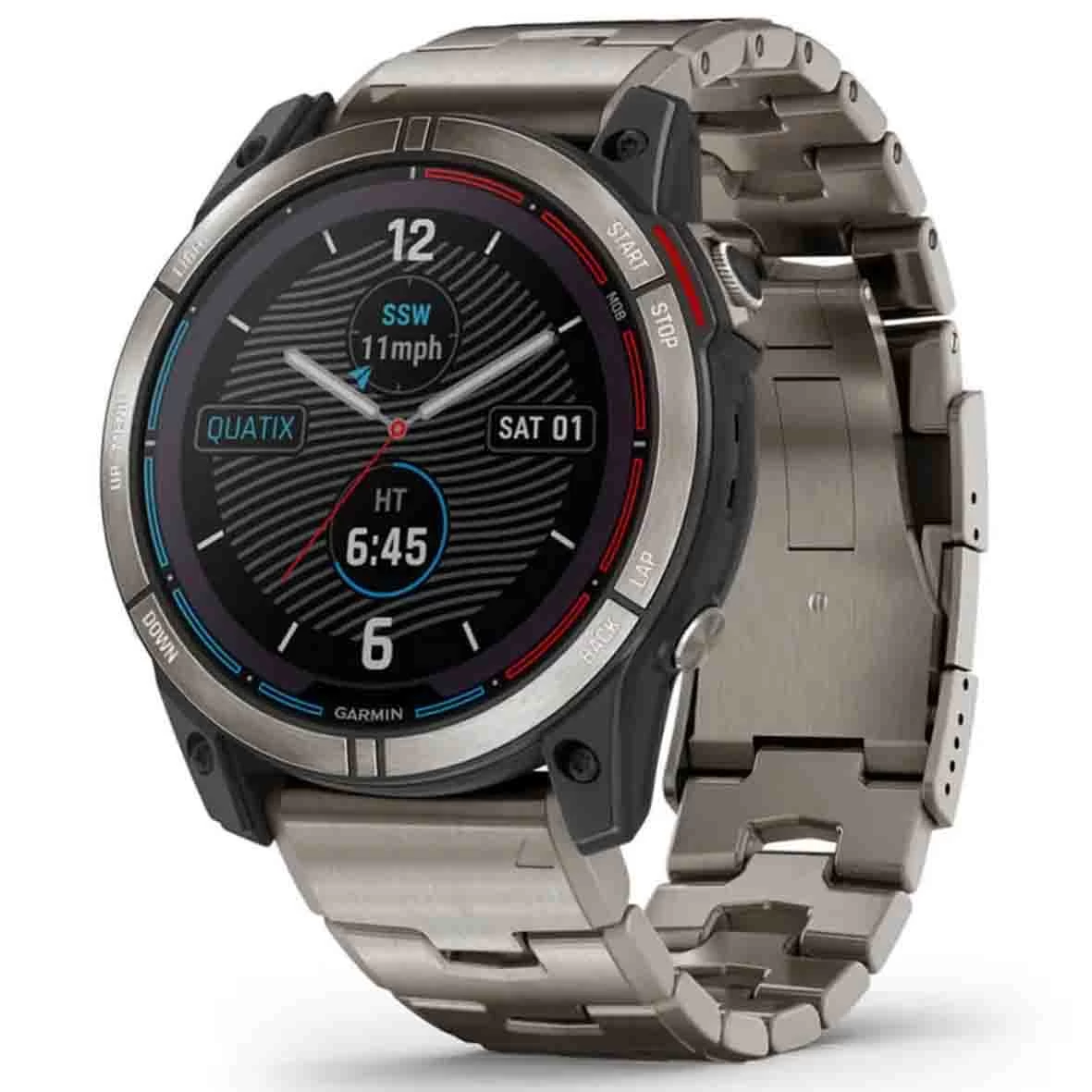 Montre Garmin Quatix® 7X Solar Edition 51 Mm - 010-02541-61 1 Montre Garmin Quatix® 7X Solar Edition 51 Mm - 010-02541-61