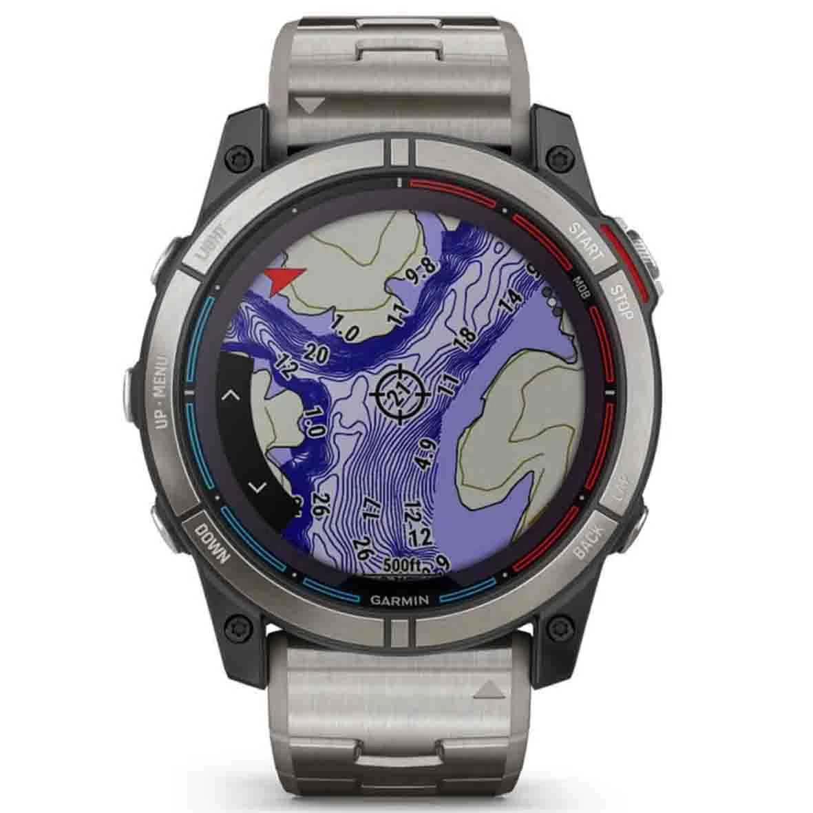 Montre Garmin Quatix® 7X Solar Edition 51 Mm - 010-02541-61 4 Montre Garmin Quatix® 7X Solar Edition 51 Mm - 010-02541-61 – Image 4