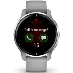 Montre Garmin Venu 2 Plus Silver- Bracelet Silicone Gris 43.6 Mm- 010-02496-10 -Hamilton Magasin ori montre garmin venu 2 plus silver bracelet silicone gris 43 6 mm 010 02496 10 40646 56436