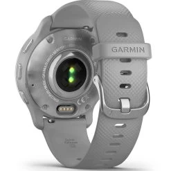 Montre Garmin Venu 2 Plus Silver- Bracelet Silicone Gris 43.6 Mm- 010-02496-10 -Hamilton Magasin ori montre garmin venu 2 plus silver bracelet silicone gris 43 6 mm 010 02496 10 40646 56437