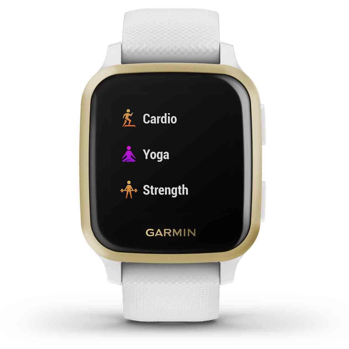 Montre Garmin Venu SQ - White / Light Gold - 010-02427-11 4 Montre Garmin Venu SQ - White / Light Gold - 010-02427-11 – Image 4