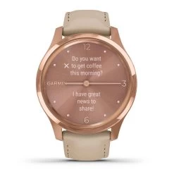 Montre Garmin Vivomove Luxe Boîtier Rose Gold - 010-02241-01 -Hamilton Magasin ori montre garmin vivomove luxe boitier rose gold 010 02241 01 35265 44138