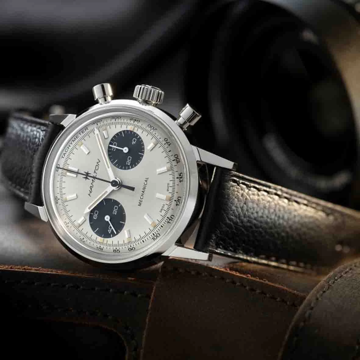 Montre Hamilton American Classic Intra-Matic Chronograph 40 Mm- H38429710 3 Montre Hamilton American Classic Intra-Matic Chronograph 40 Mm- H38429710 – Image 3