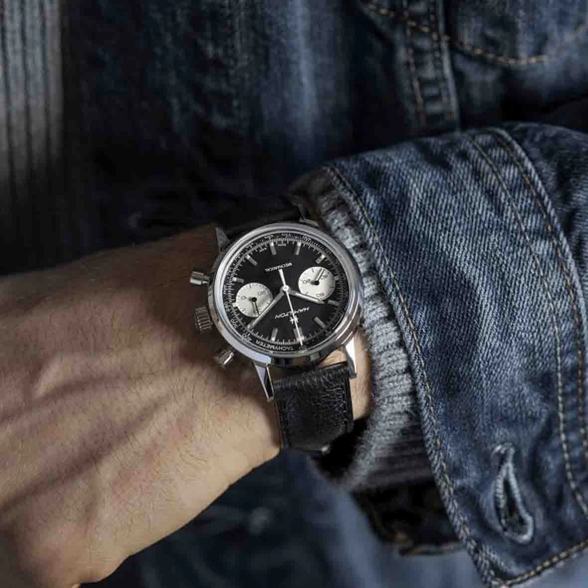 Montre Hamilton American Classic Intra-Matic Chronograph 40 Mm- H38429730 2 Montre Hamilton American Classic Intra-Matic Chronograph 40 Mm- H38429730 – Image 2