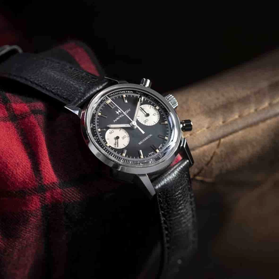 Montre Hamilton American Classic Intra-Matic Chronograph 40 Mm- H38429730 3 Montre Hamilton American Classic Intra-Matic Chronograph 40 Mm- H38429730 – Image 3