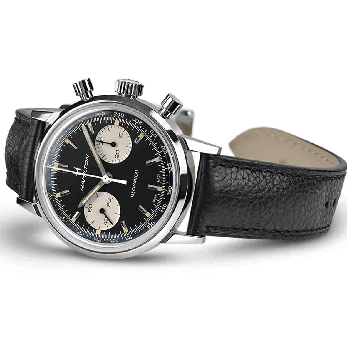 Montre Hamilton American Classic Intra-Matic Chronograph 40 Mm- H38429730 4 Montre Hamilton American Classic Intra-Matic Chronograph 40 Mm- H38429730 – Image 4