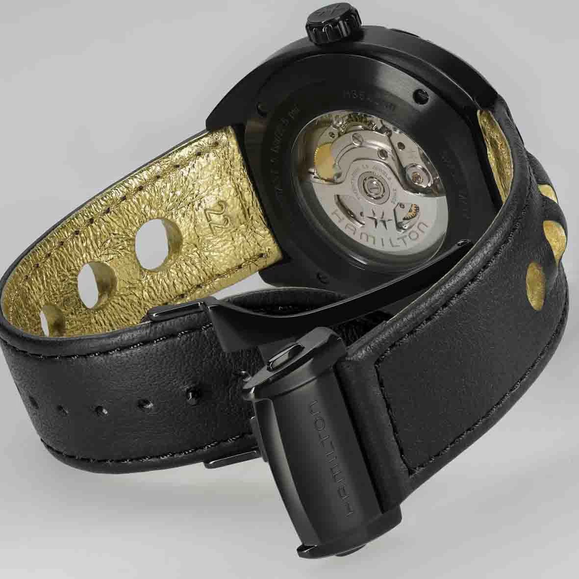 Montre Hamilton American Classic Pan Europ Day Date Auto 42 Mm- H35425730 4 Montre Hamilton American Classic Pan Europ Day Date Auto 42 Mm- H35425730 – Image 4