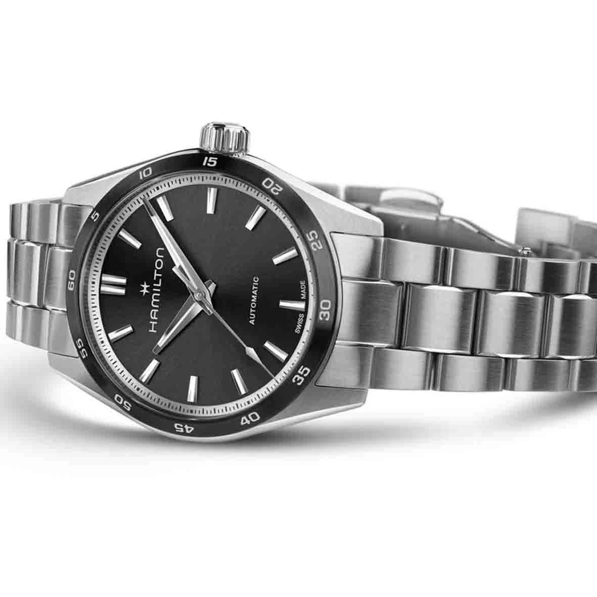 Montre Hamilton Jazzmaster Performer Auto Chrono 34 Mm- H36135130 2 Montre Hamilton Jazzmaster Performer Auto Chrono 34 Mm- H36135130 – Image 2