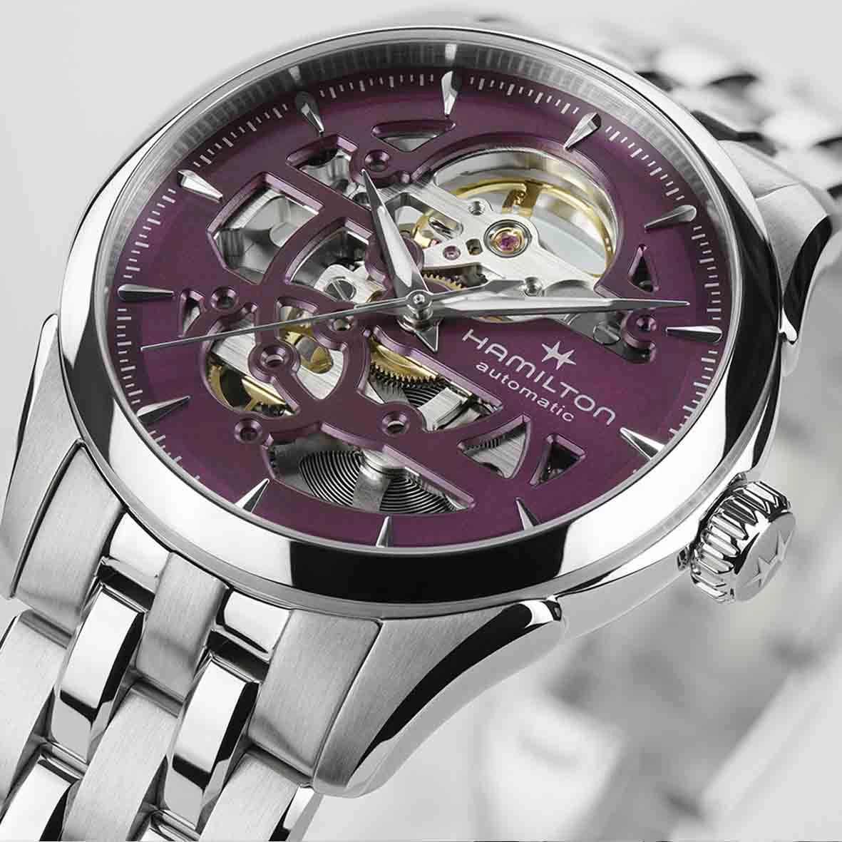 Montre Hamilton Jazzmaster Skeleton Lady Auto 36 Mm- H32265101 4 Montre Hamilton Jazzmaster Skeleton Lady Auto 36 Mm- H32265101 – Image 4