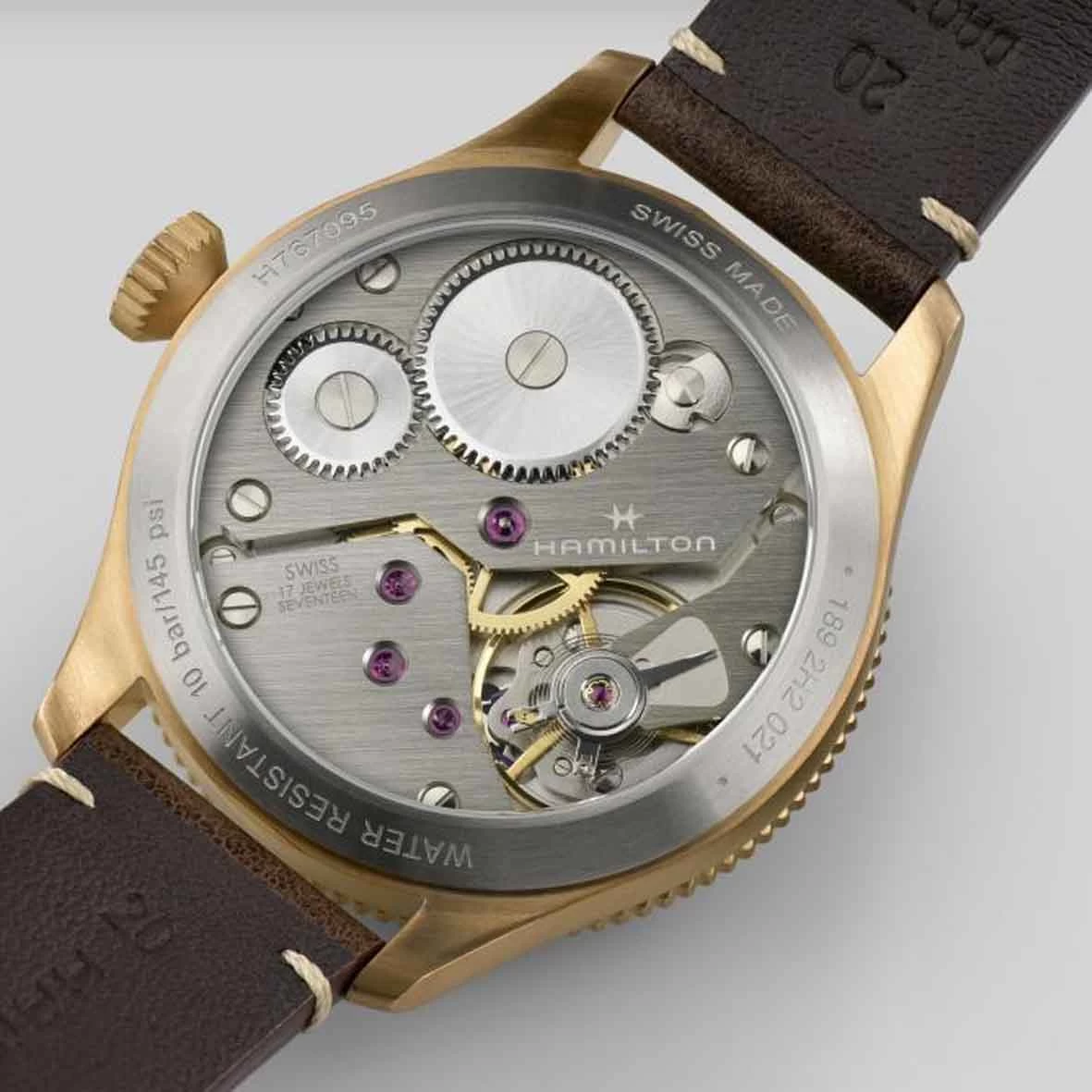 Montre Hamilton Khaki Aviation 43 Mm- H76709530 4 Montre Hamilton Khaki Aviation 43 Mm- H76709530 – Image 4