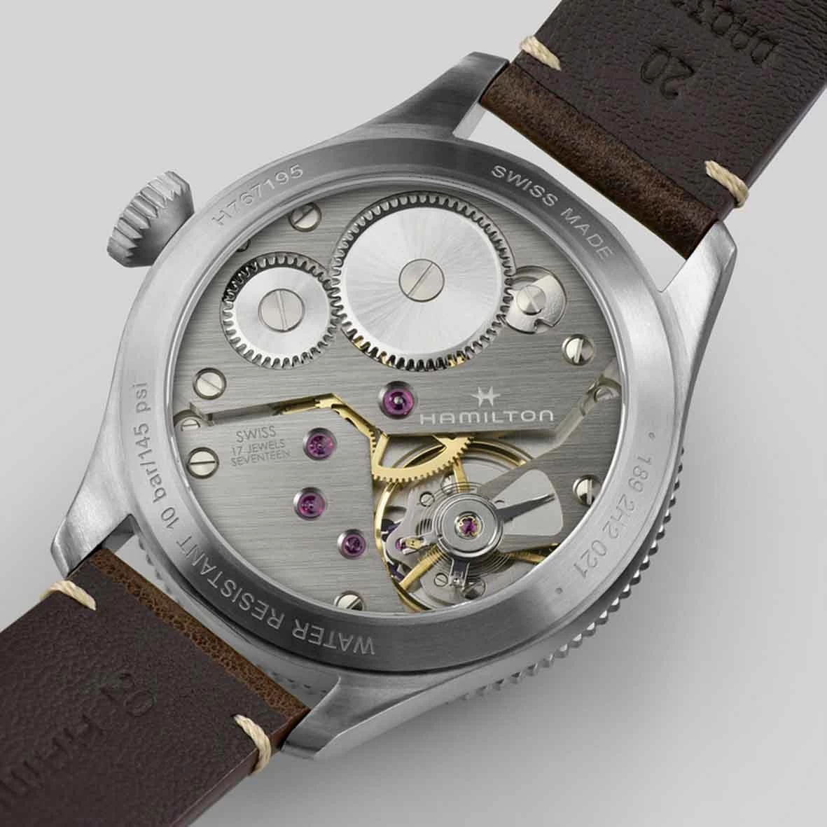 Montre Hamilton Khaki Aviation 43 Mm- H76719530 3 Montre Hamilton Khaki Aviation 43 Mm- H76719530 – Image 3