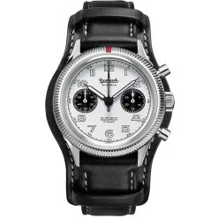 Montre Hanhart 417 ES Flyback Panda - 1954 Mécanique Diamètre 42 Mm- H721.201-7010